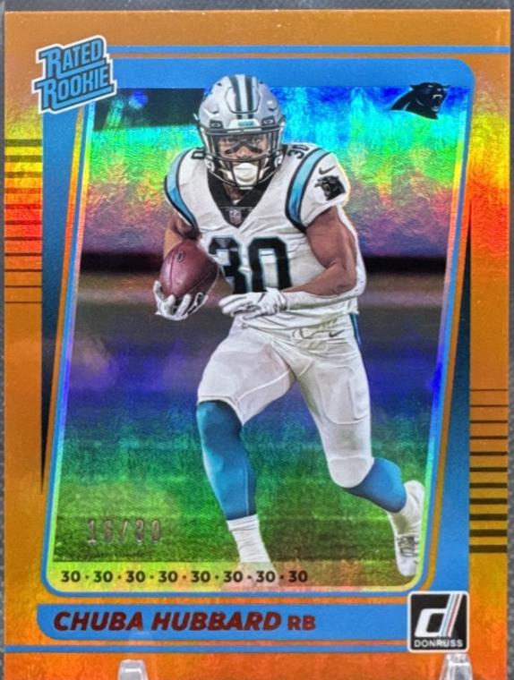 Chuba Hubbard [Jersey Number] #287