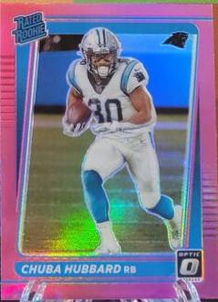 Chuba Hubbard [Optic Preview Pink] #P-287