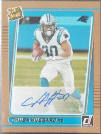 Chuba Hubbard [Portrait Autograph] #287