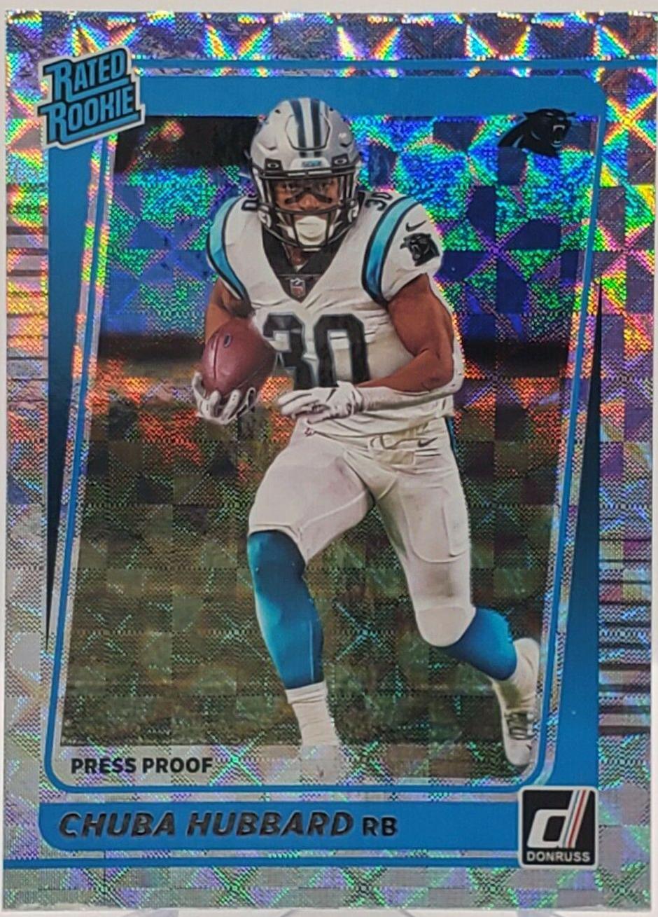 Chuba Hubbard [Press Proof Hyper] #287