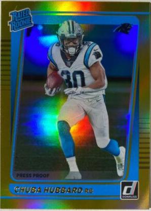 Chuba Hubbard [Press Proof Premium] #287