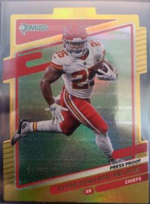 Clyde Edwards Helaire [Press Proof Gold] #120
