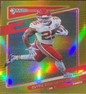 Clyde Edwards Helaire [Press Proof Premium] #120