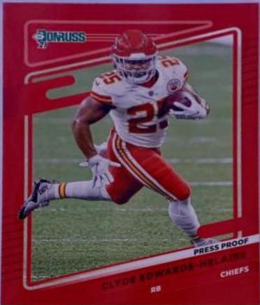 Clyde Edwards Helaire [Press Proof Red] #120