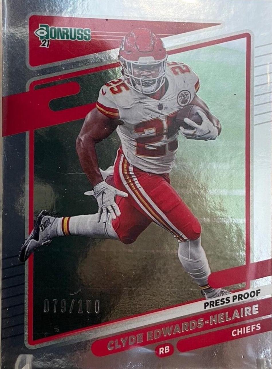 Clyde Edwards Helaire [Press Proof Silver] #120
