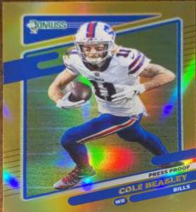 Cole Beasley [Press Proof Gold] #230