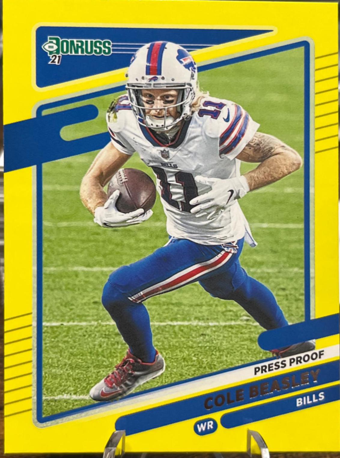 Cole Beasley [Press Proof Yellow] #230