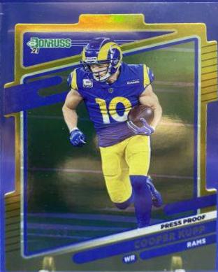 Cooper Kupp [Press Proof Gold Die Cut] #142