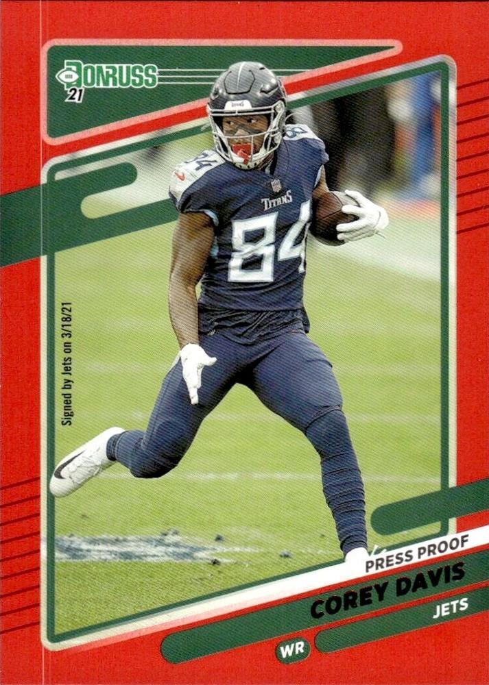 Corey Davis [Press Proof Red] #16
