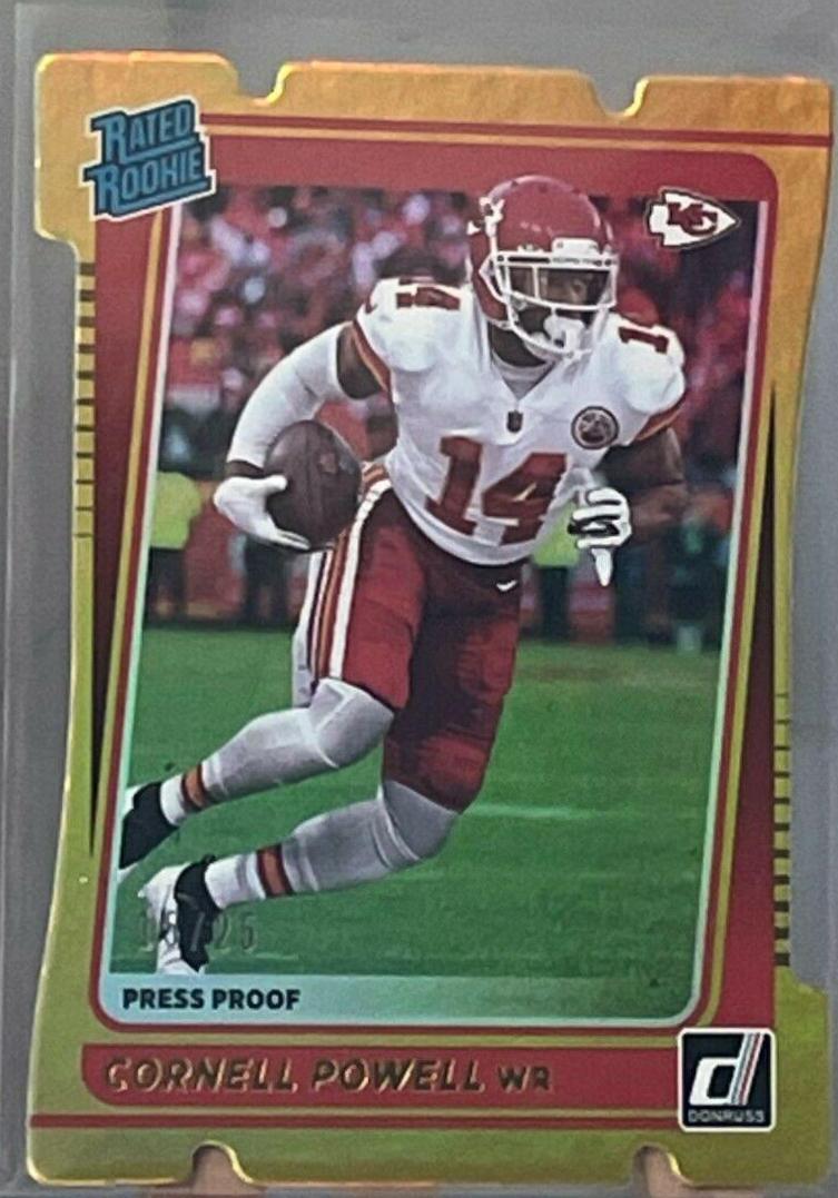 Cornell Powell [Press Proof Gold Die Cut] #289