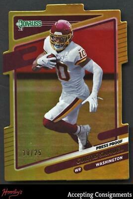 Curtis Samuel [Press Proof Gold Die Cut] #223