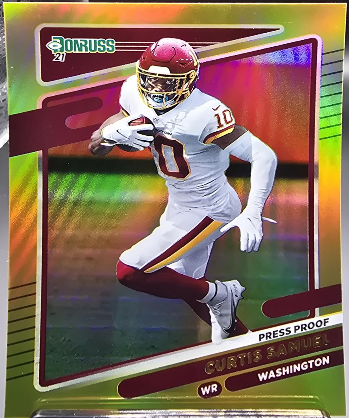 Curtis Samuel [Press Proof Gold] #223