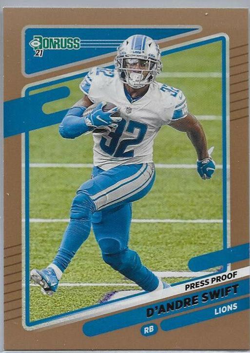 D'Andre Swift [Press Proof Bronze] #171