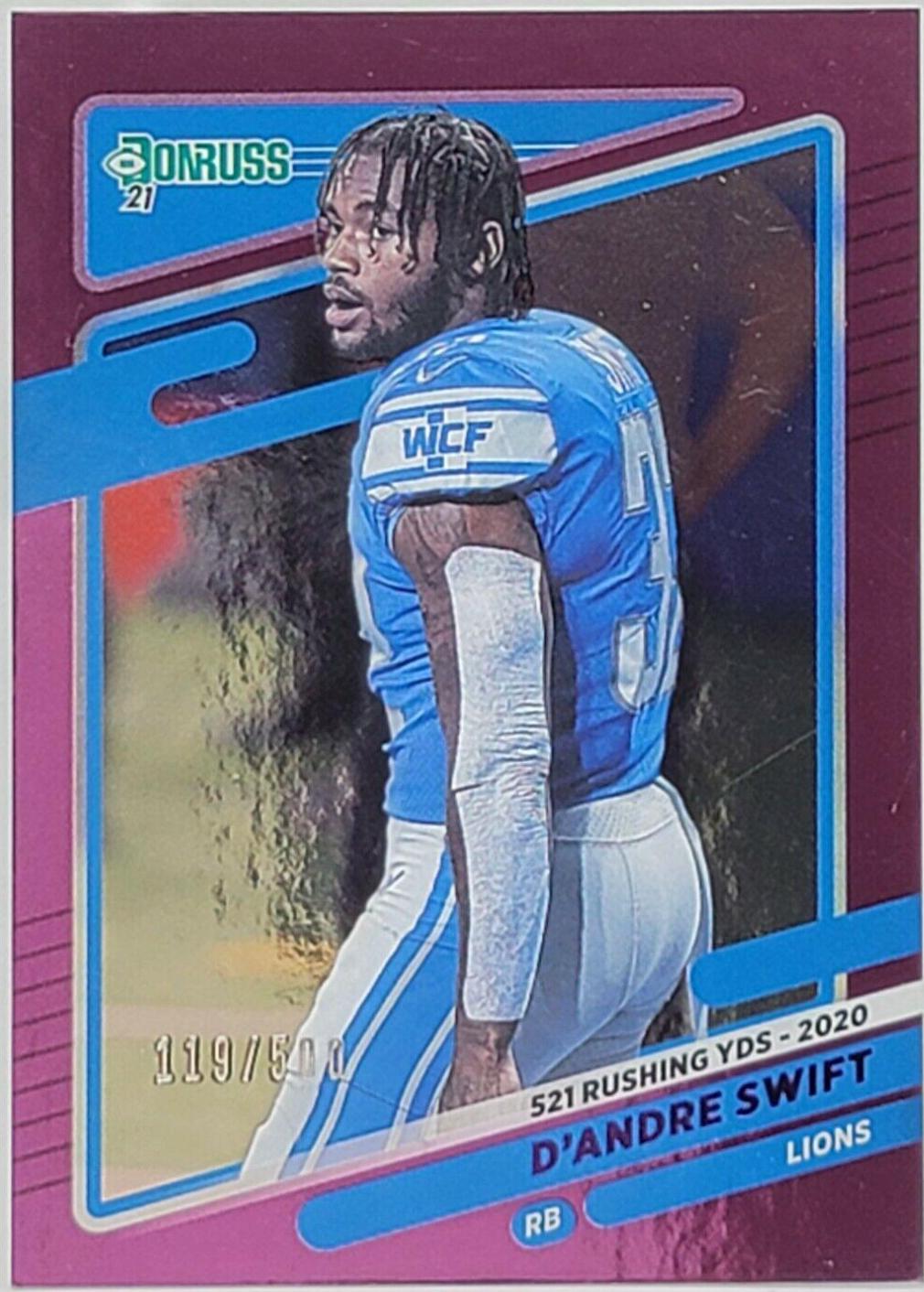 D'Andre Swift [Season Stat Line] #171