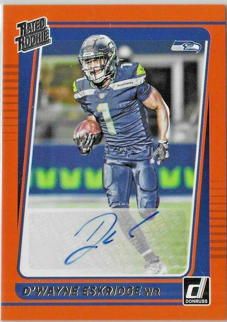 D'Wayne Eskridge [Autograph Orange] #276