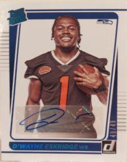 D'Wayne Eskridge [Portrait Autograph] #276