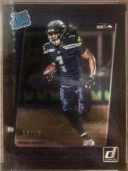D'Wayne Eskridge [Press Proof Black] #276