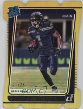 D'Wayne Eskridge [Press Proof Gold Die Cut] #276