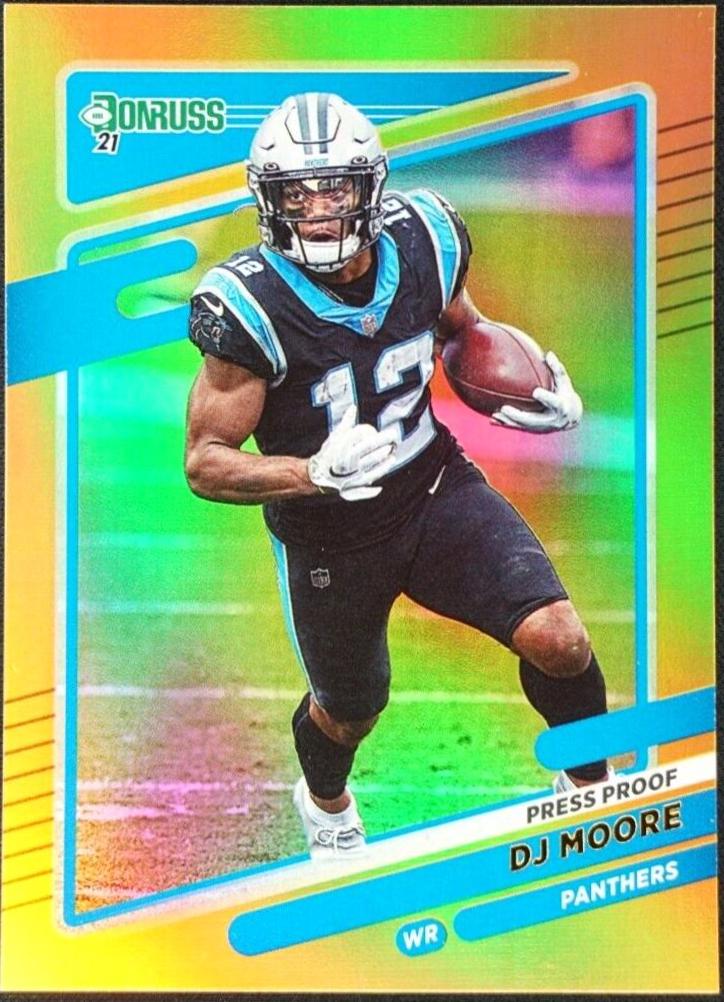DJ Moore [Press Proof Gold] #220