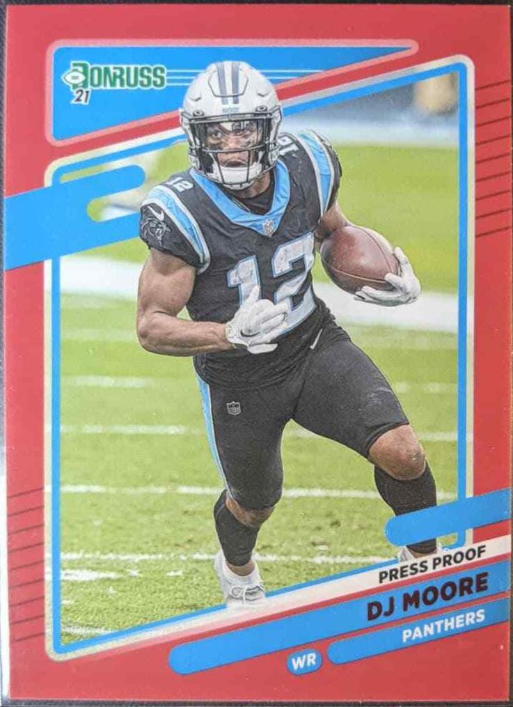 DJ Moore [Press Proof Red] #220