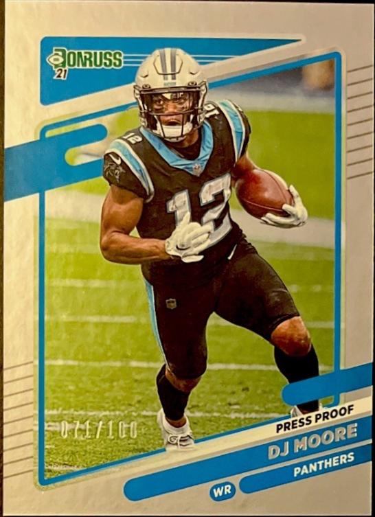 DJ Moore [Press Proof Silver] #220