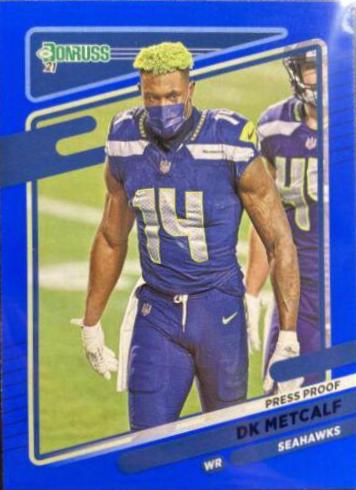 DK Metcalf [Press Proof Blue] #29