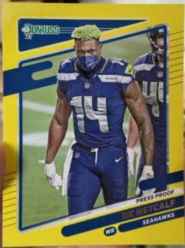 DK Metcalf [Press Proof Yellow] #29