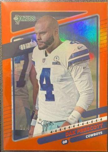 Dak Prescott [No Helmet Jersey Number] #187