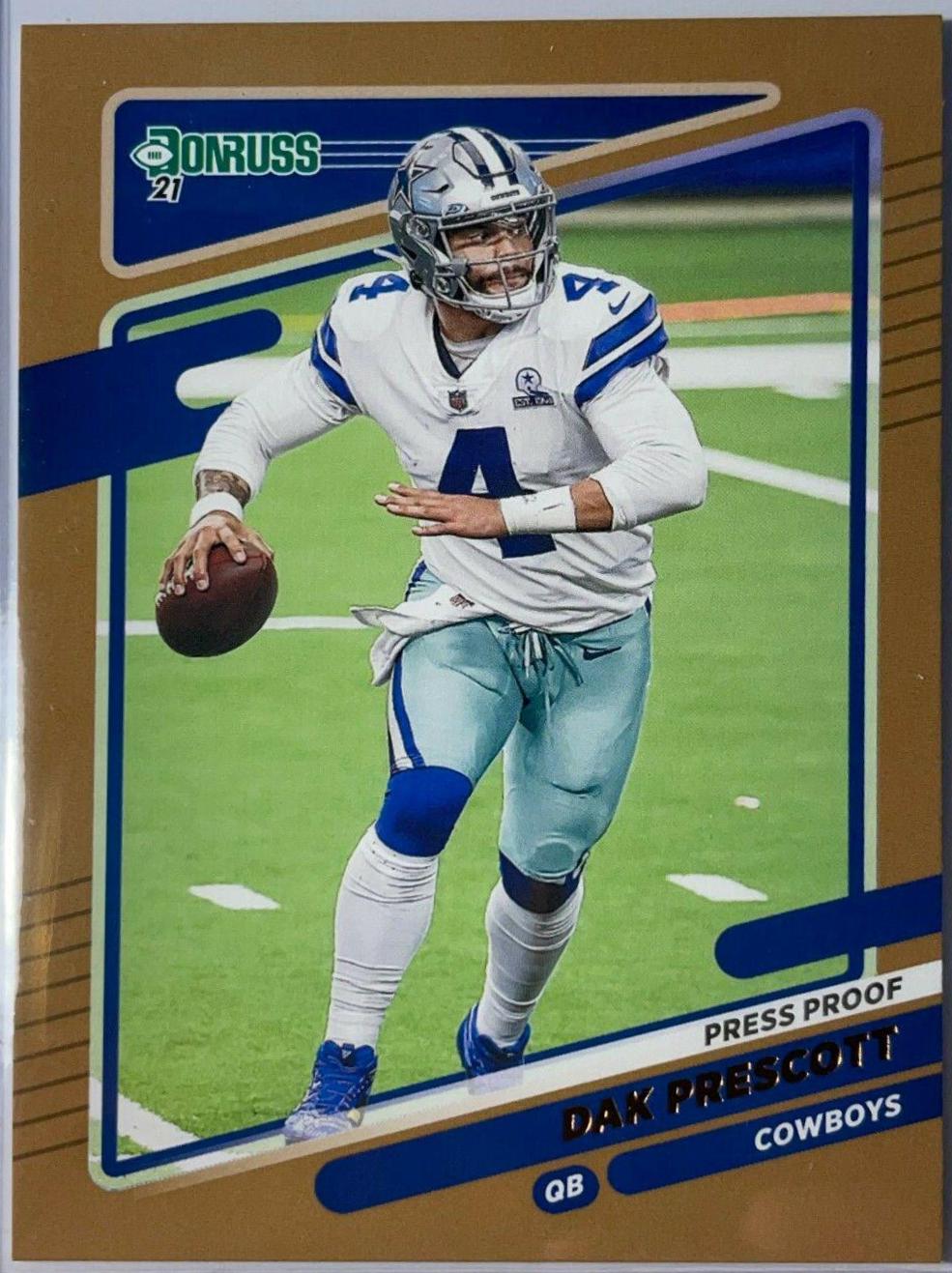 Dak Prescott [Press Proof Bronze] #187