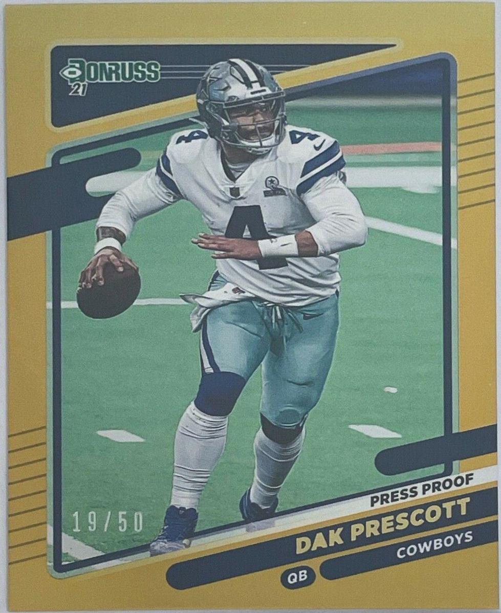 Dak Prescott [Press Proof Gold] #187