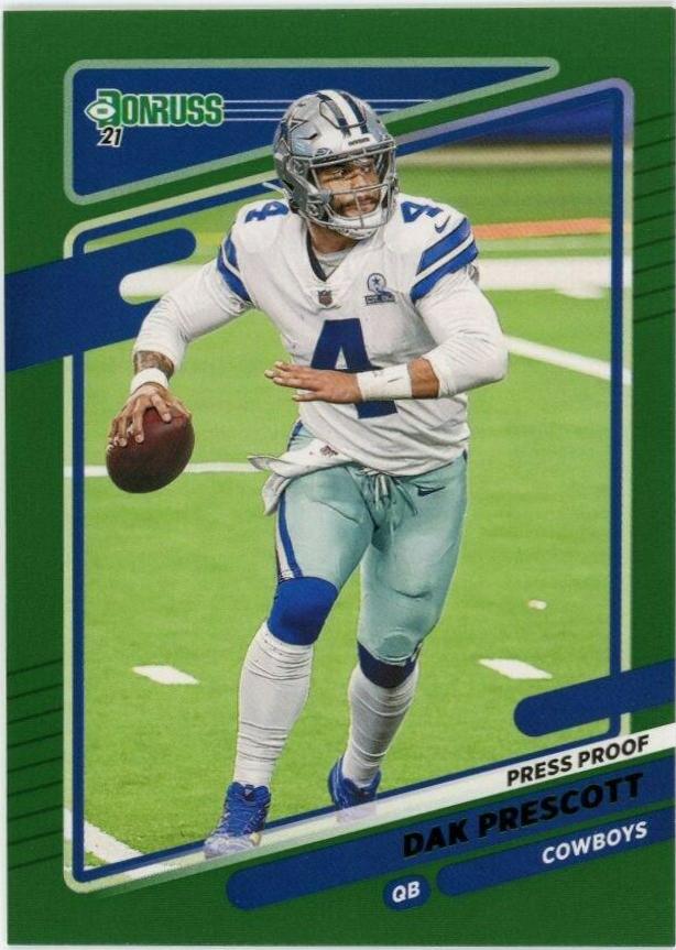 Dak Prescott [Press Proof Green] #187