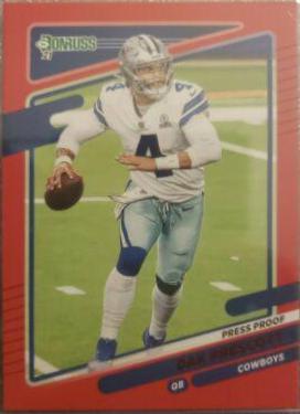 Dak Prescott [Press Proof Red] #187