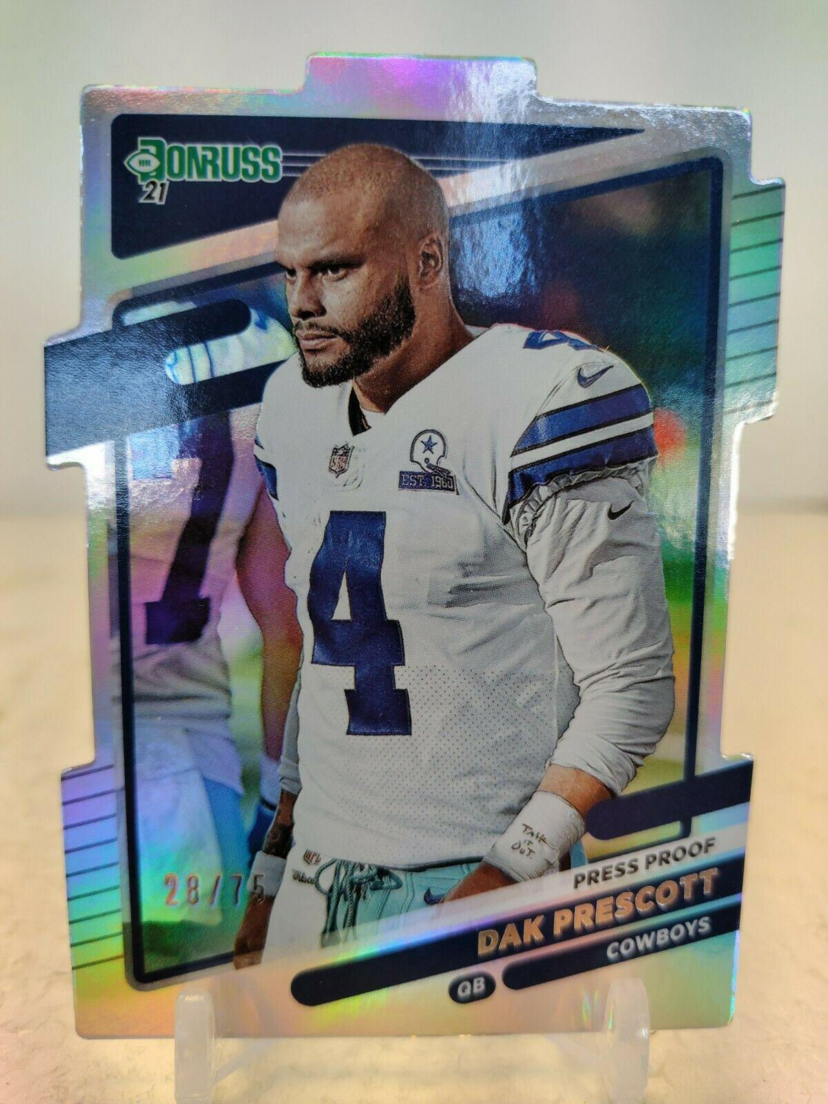 Dak Prescott [Press Proof Silver Die Cut] #187