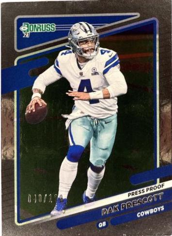 Dak Prescott [Press Proof Silver] #187