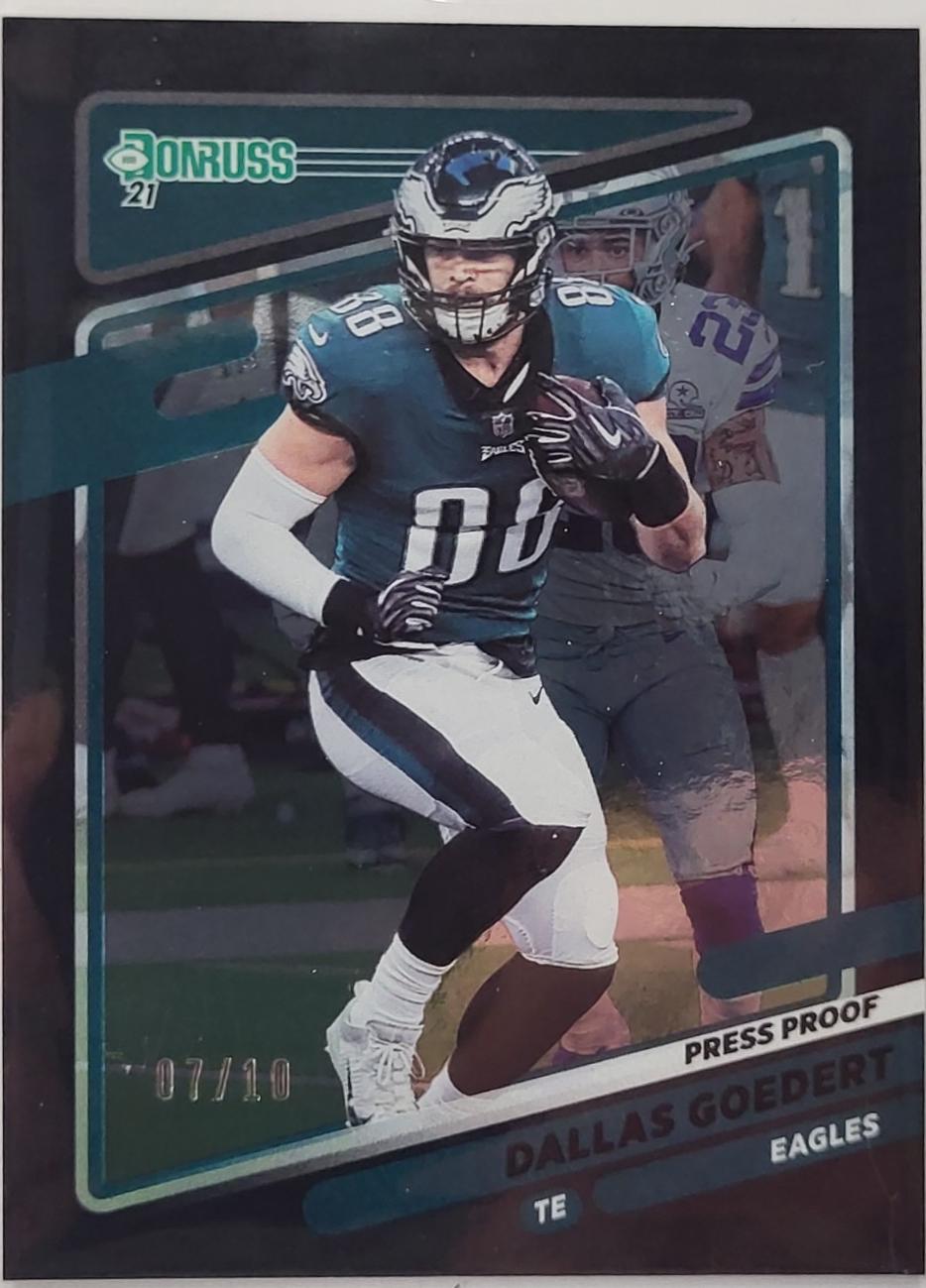 Dallas Goedert [Press Proof Black] #111