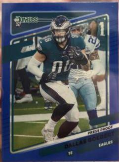 Dallas Goedert [Press Proof Blue] #111