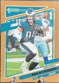 Dallas Goedert [Press Proof Bronze] #111