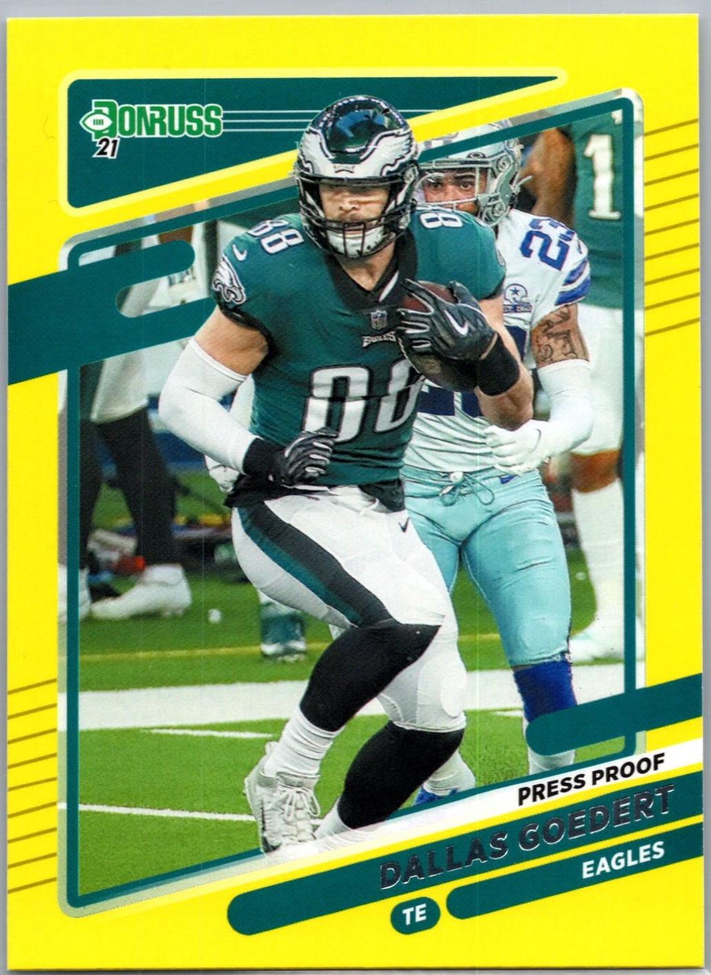 Dallas Goedert [Press Proof Yellow] #111