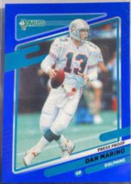 Dan Marino [Press Proof Blue] #66