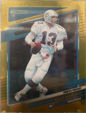 Dan Marino [Press Proof Gold] #66