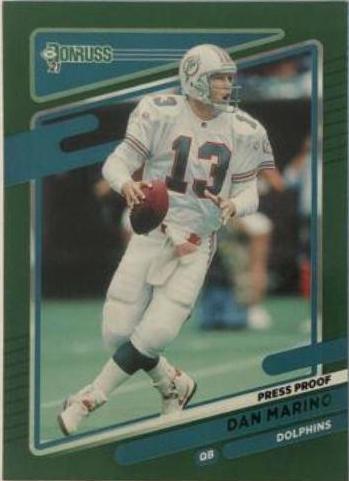 Dan Marino [Press Proof Green] #66