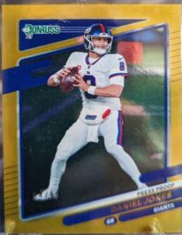 Daniel Jones [Press Proof Gold] #78