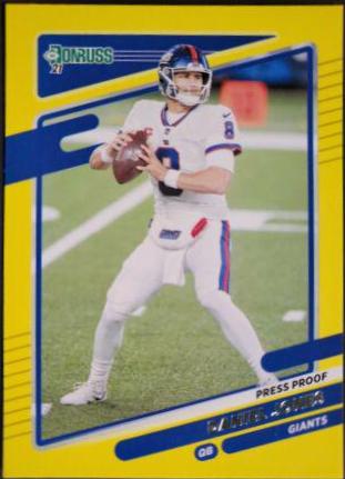 Daniel Jones [Press Proof Yellow] #78
