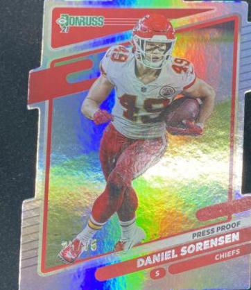 Daniel Sorensen [Press Proof Silver Die Cut] #121