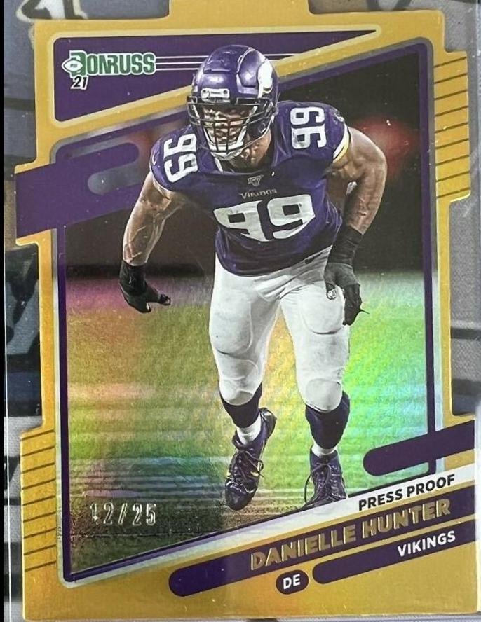 Danielle Hunter [Press Proof Gold Die Cut] #131