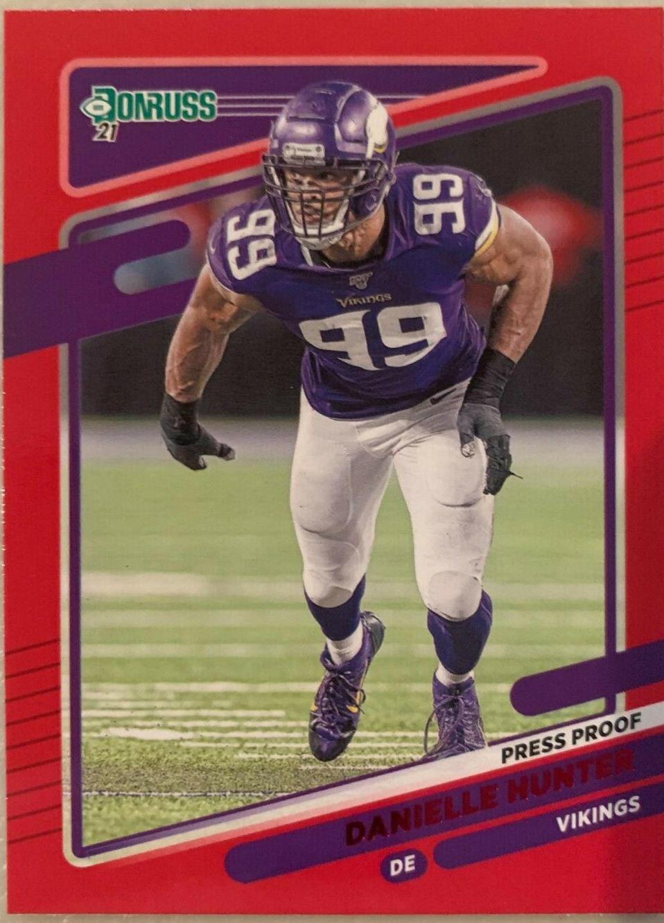 Danielle Hunter [Press Proof Red] #131