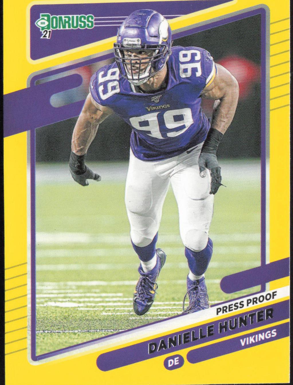 Danielle Hunter [Press Proof Yellow] #131