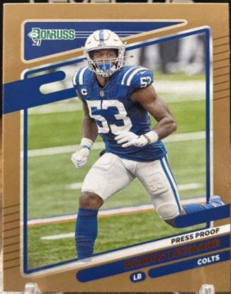 Darius Leonard [Press Proof Bronze] #149