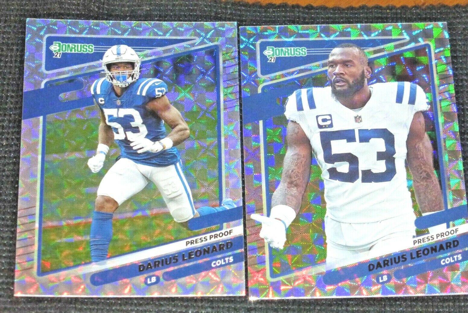 Darius Leonard [Press Proof Hyper] #149