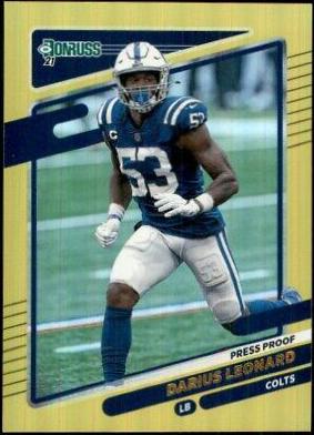 Darius Leonard [Press Proof Premium] #149
